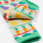 Frugi Little Knitted Leggings - Veg Fairisle / Veg Pals