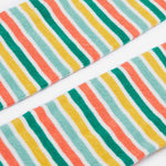 Frugi norah tights farm life stripe print detail