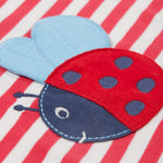 Frugi Easy On T-Shirt - Ladybird