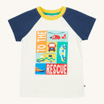 Frugi Reid Raglan T-shirt - Rescue