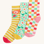 Frugi rock my socks butterfly design