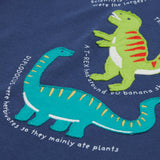 Frugi Renny Raglan T-Shirt - Dino