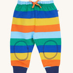 Frugi snuggle crawlers bold stripe design