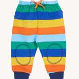 Frugi snuggle crawlers bold stripe design