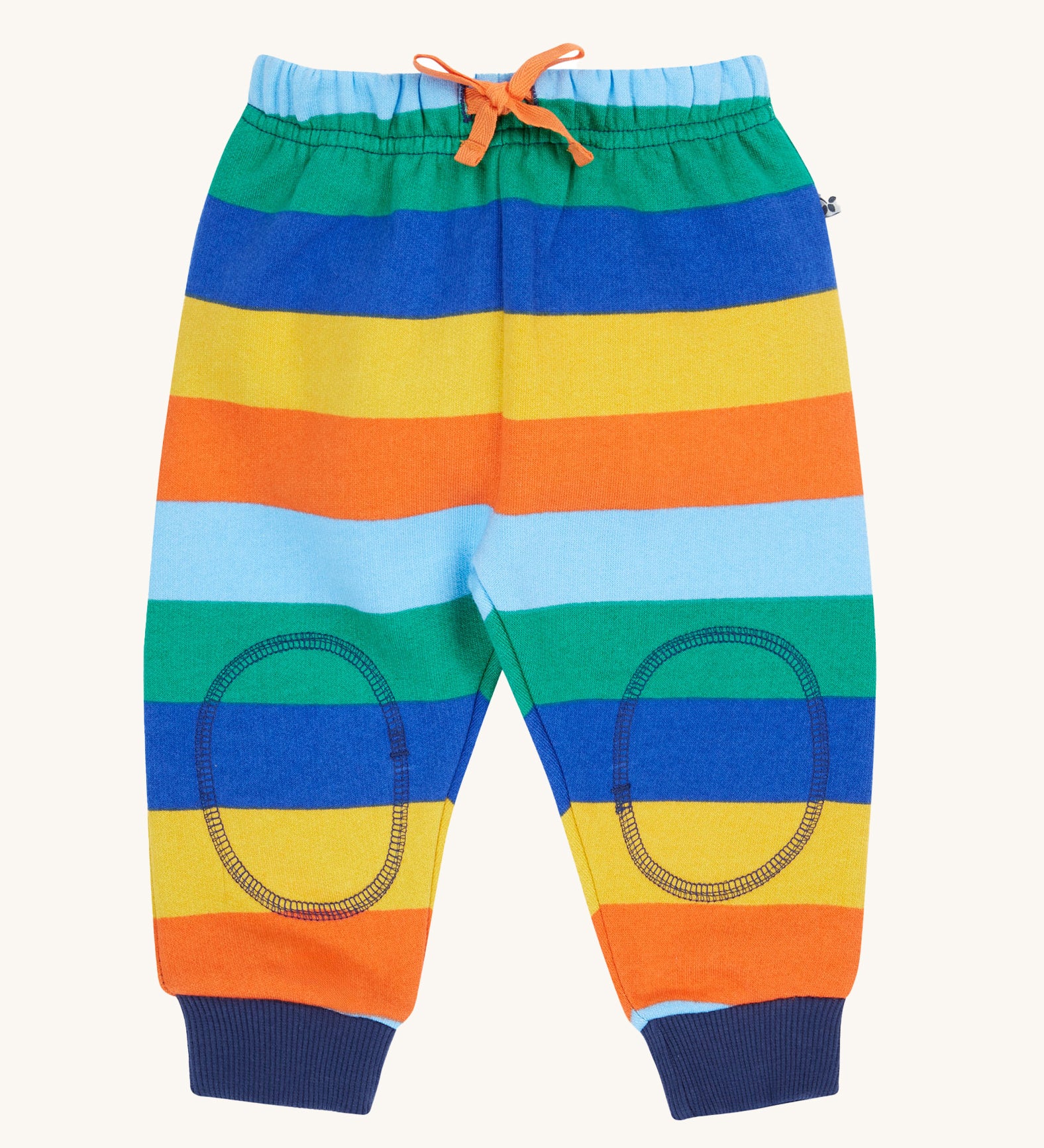 Frugi snuggle crawlers bold stripe design