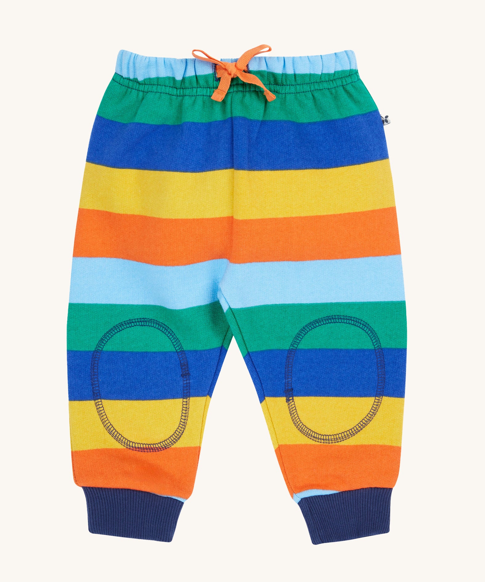 Frugi snuggle crawlers bold stripe design