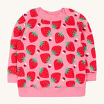 Frugi Easy On Jumper - Strawberry Pals