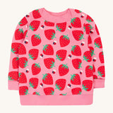 Frugi Easy On Jumper - Strawberry Pals