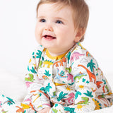 Frugi Lovely Babygrow - Dinoland