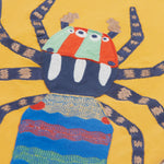 Frugi Carsen Applique T-Shirt - Peacock Spider