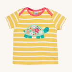 Frugi Bobster Applique T-Shirt - Tortoise