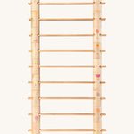 Grapat wooden woodland set tower 
on a cream background 