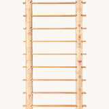 Grapat wooden woodland set tower 
on a cream background 