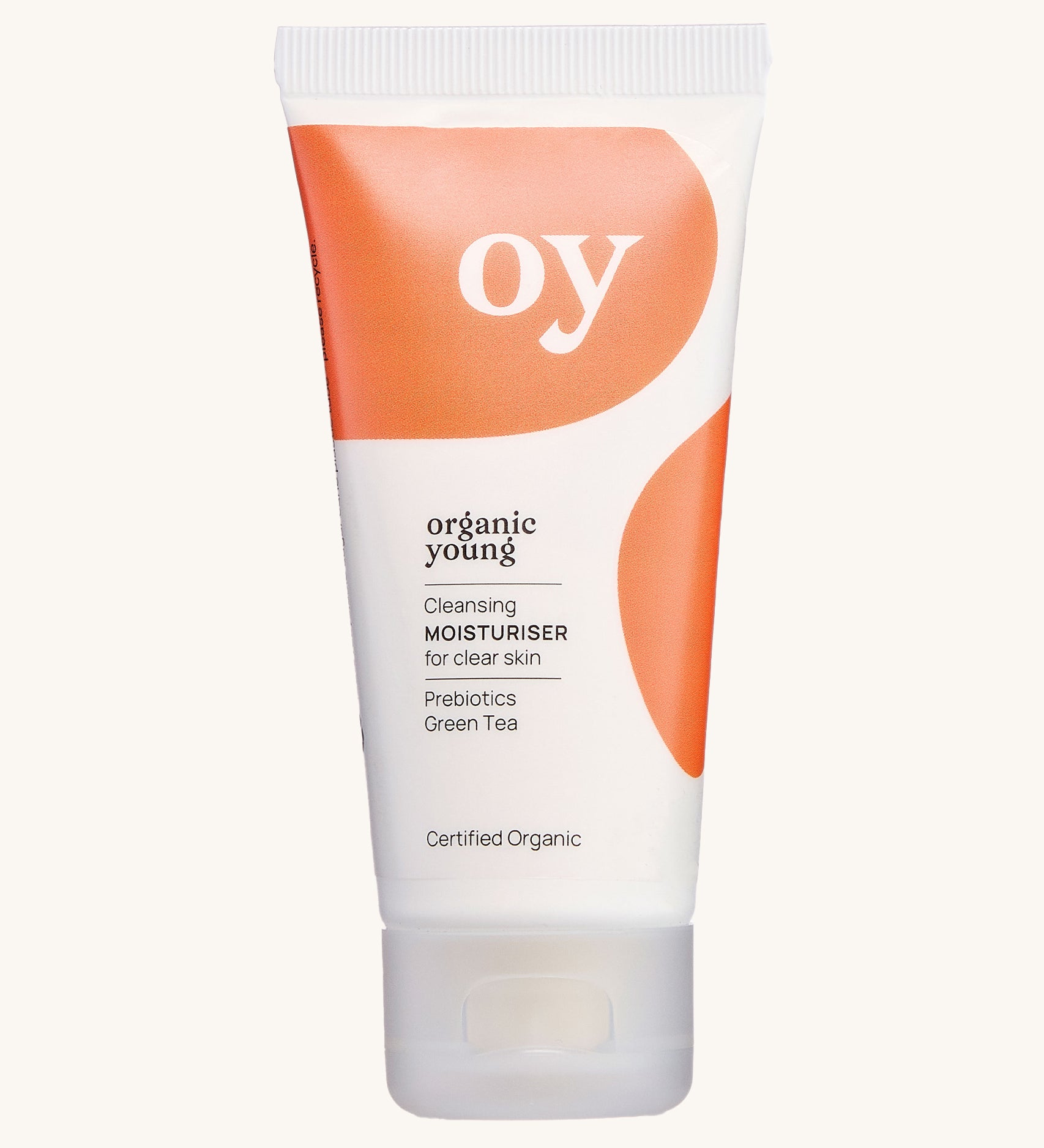 OY! Clear Skin Cleansing Moisturiser pictured on a plain background