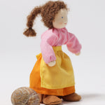 Grimm's Brown Haired Woman Doll