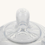 The flow hole of the Variable Generation 3 Silicone Bottle Anti-Colic Nipple is in a cross design