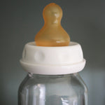 Hevea Standard Neck Glass Baby Bottle - 240ml