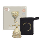 Hevea LOOP Menstrual Cup Size 2 - Golden Sand