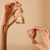 Hevea LOOP Menstrual Cup Size 2 - Golden Sand