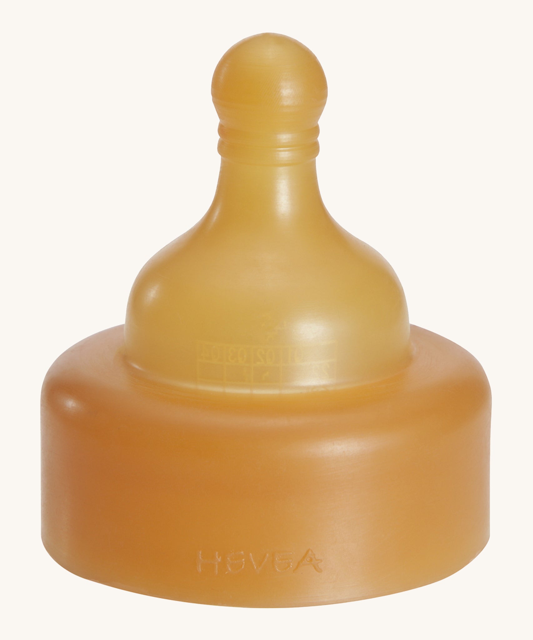 Hevea Natural Rubber Baby Bottle Wide Neck Nipple - Single