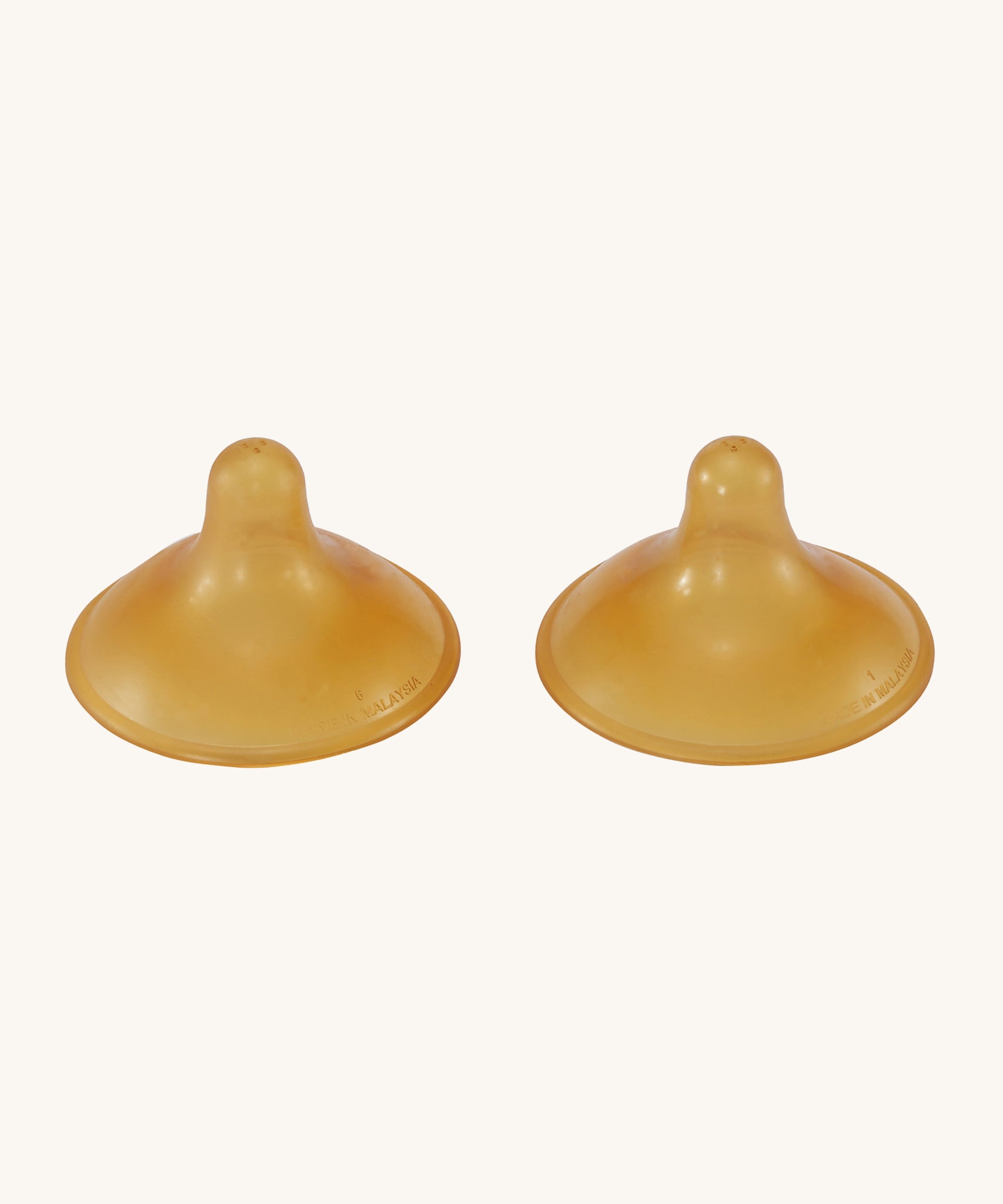 Hevea Natural Rubber Nipple Shields - 2 Pack