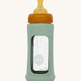 Hevea Wide Neck Glass Bottle With Rubber Sleeve - 250ml