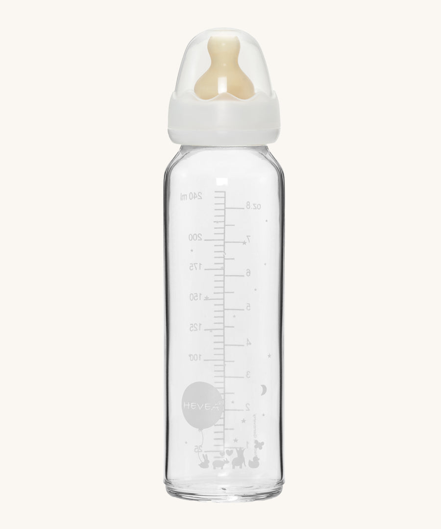 Hevea Glass Baby Bottle Standard Neck - 240ml