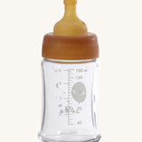 Hevea Wide Neck Glass Baby Bottles 2 Pack - 150ml