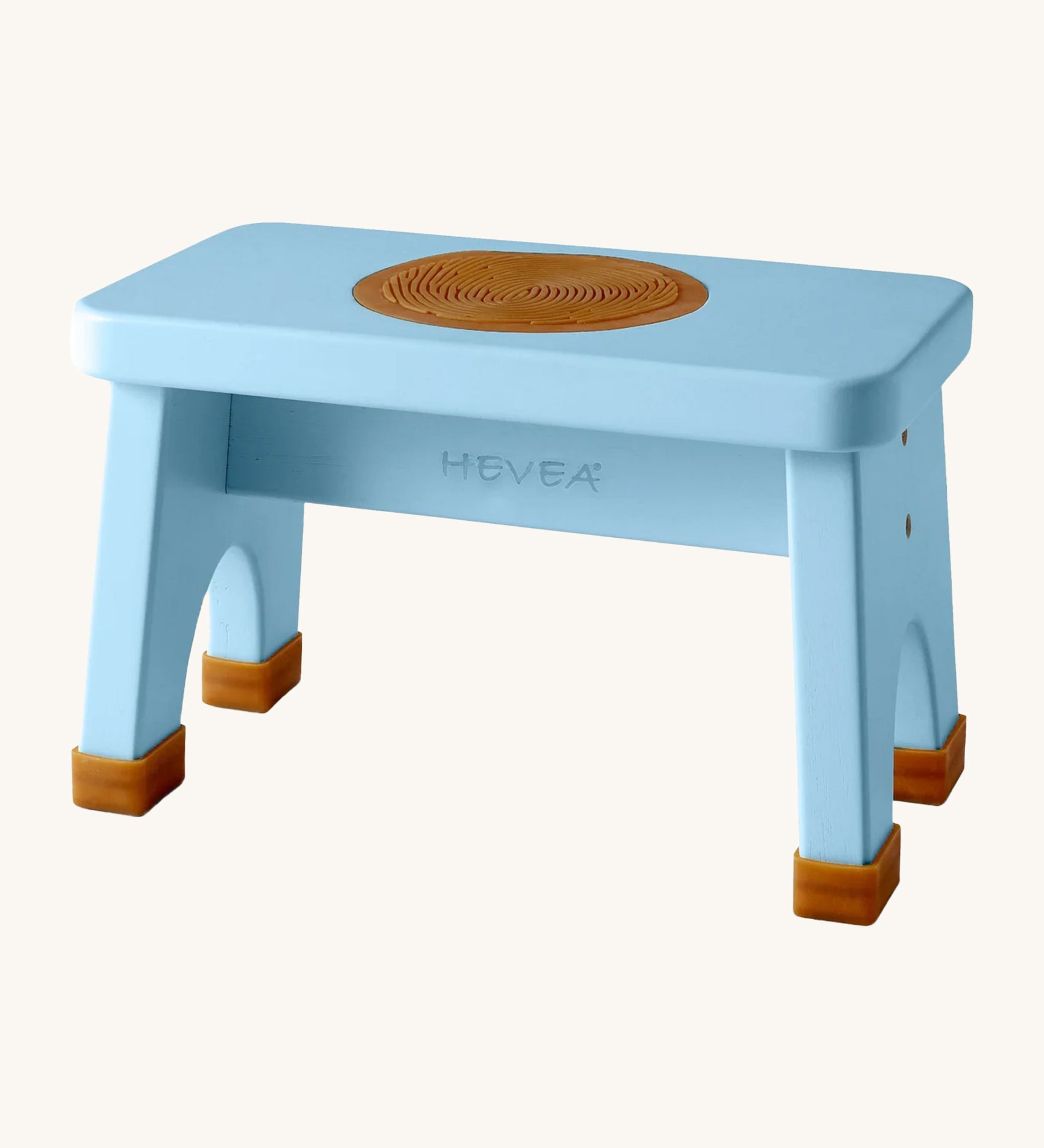 Hevea Rubberwood Step Stool - Dusty Blue.