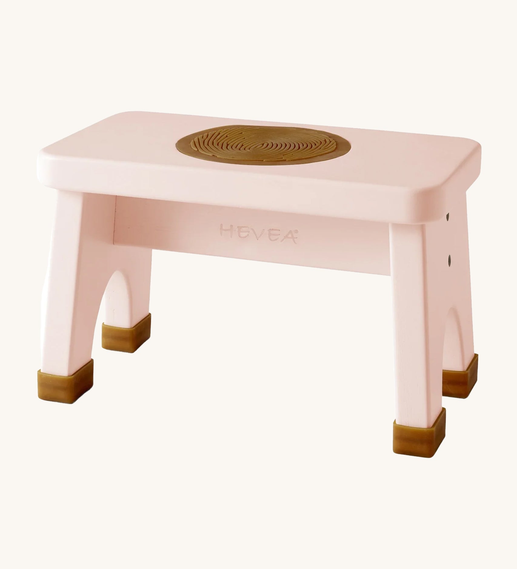 Hevea Rubberwood Step Stool - Champaign Pink