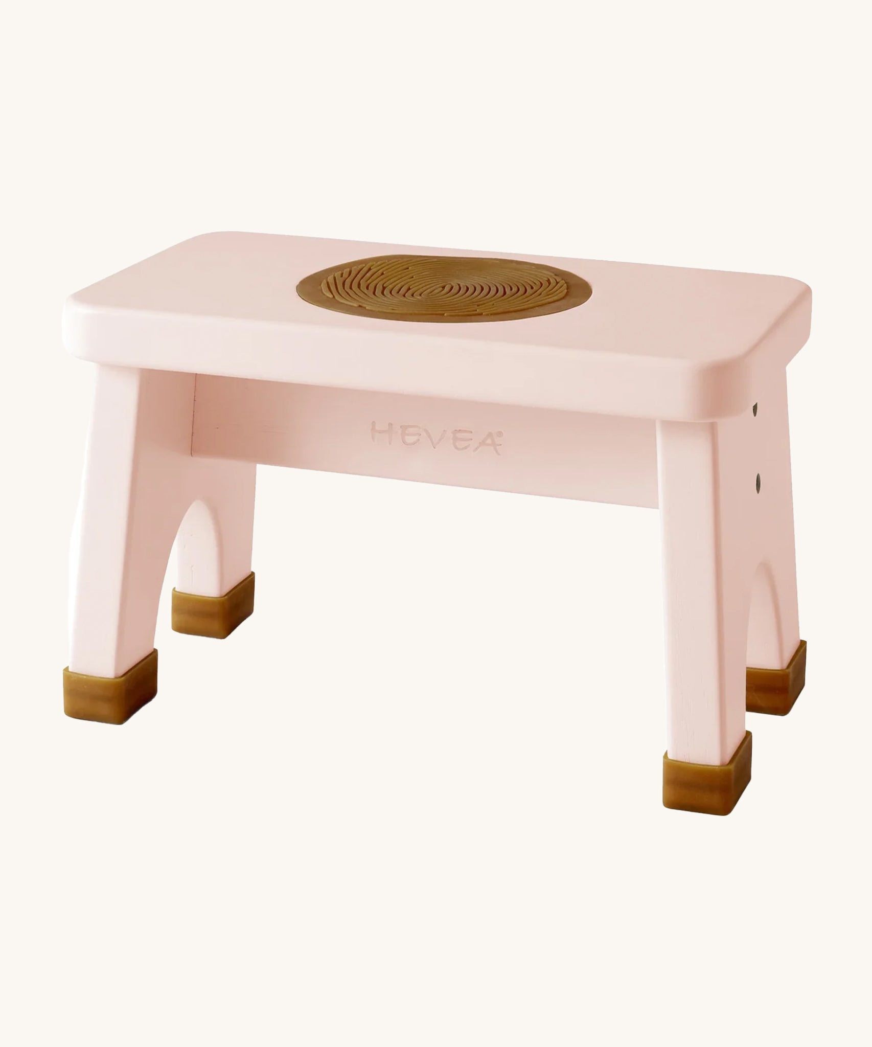 Hevea Rubberwood Step Stool - Champaign Pink