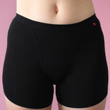 Hey Girls My Period Shorts - Black