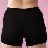 Hey Girls My Period Shorts - Black