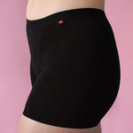 Hey Girls My Period Shorts - Black