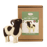 The Makerss Jacob Sheep British Wool Needle Felt Kit