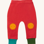 LGR Knee Patch Joggers - Soft Red Sun