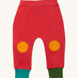 LGR Knee Patch Joggers - Soft Red Sun