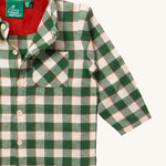 LGR Check Long Sleeve Shirt - Fern Green