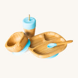 Eco Rascals Bamboo Section Plate Gift Set