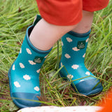 LGR Kids Wellingtons - Blue Clouds