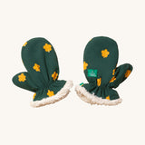 LGR Golden Leaves Sherpa Mittens