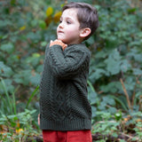 LGR From One To Another Fern Aran Knitted Jumper