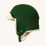 LGR Vintage Green Sherpa Trapper Hat