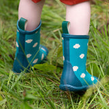 LGR Kids Wellingtons - Blue Clouds