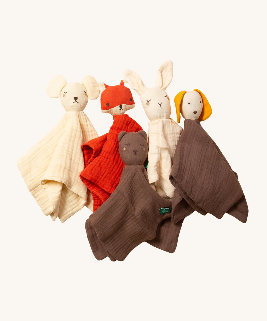 The collection of Little Green Radicals Organic Baby Comforter