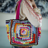 MADE51 Jedda Refugee Made Crochet Tote Bag