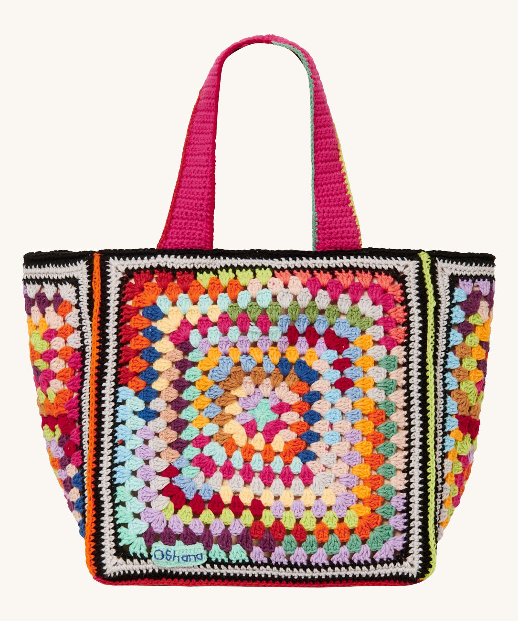 MADE51 Jedda Handmade Crochet Tote Bag, in colouful and bold colours