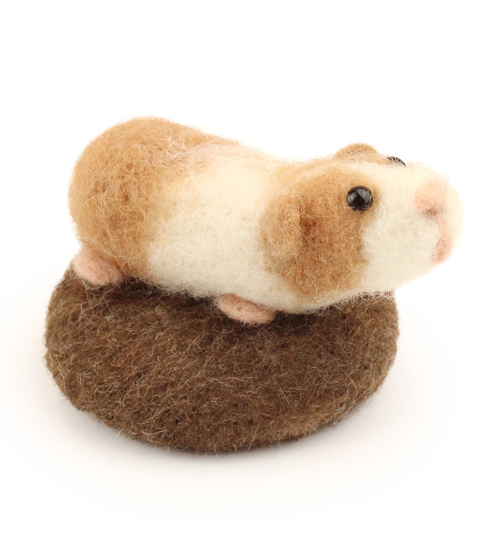 The Makerss - Amiguwoolli Guinea Pig Mini Needle Felt Craft Kit