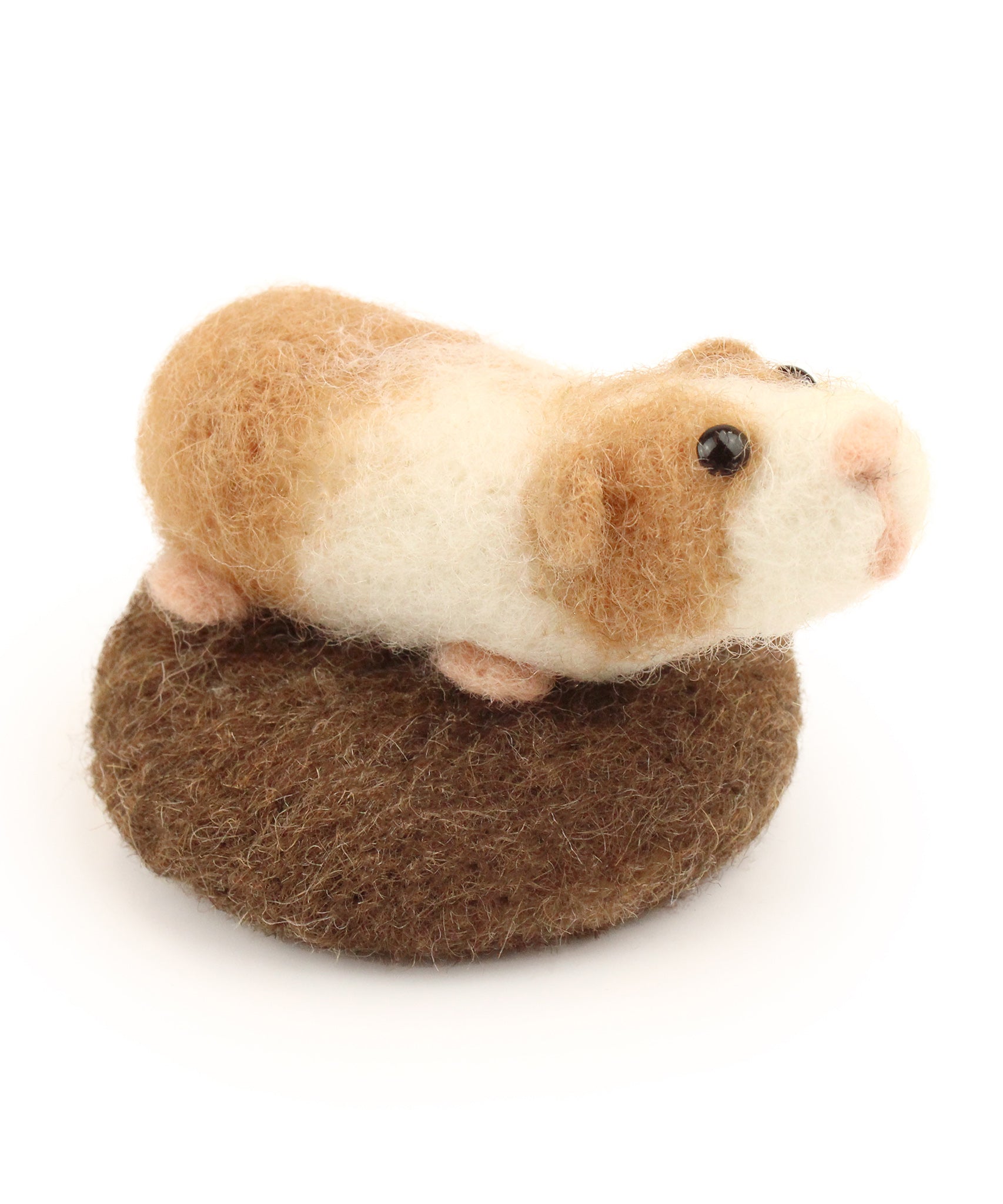 The Makerss - Amiguwoolli Guinea Pig Mini Needle Felt Craft Kit