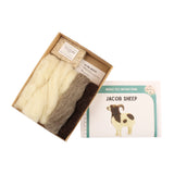 The Makerss Jacob Sheep British Wool Needle Felt Kit